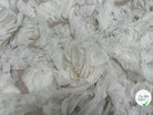 MOTIF PÉTALES COUSUES BLANC - My Little Coupon