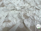 MOTIF PÉTALES COUSUES BLANC - My Little Coupon
