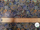 MOUSSELINE BANDANABSTRAIT AMBIANCE INDIGO - My Little Coupon