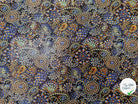 MOUSSELINE BANDANABSTRAIT AMBIANCE INDIGO - My Little Coupon