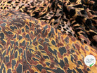 MOUSSELINE DÉVORÉE FÉLIN ROYAL - My Little Coupon - tissu - coudre