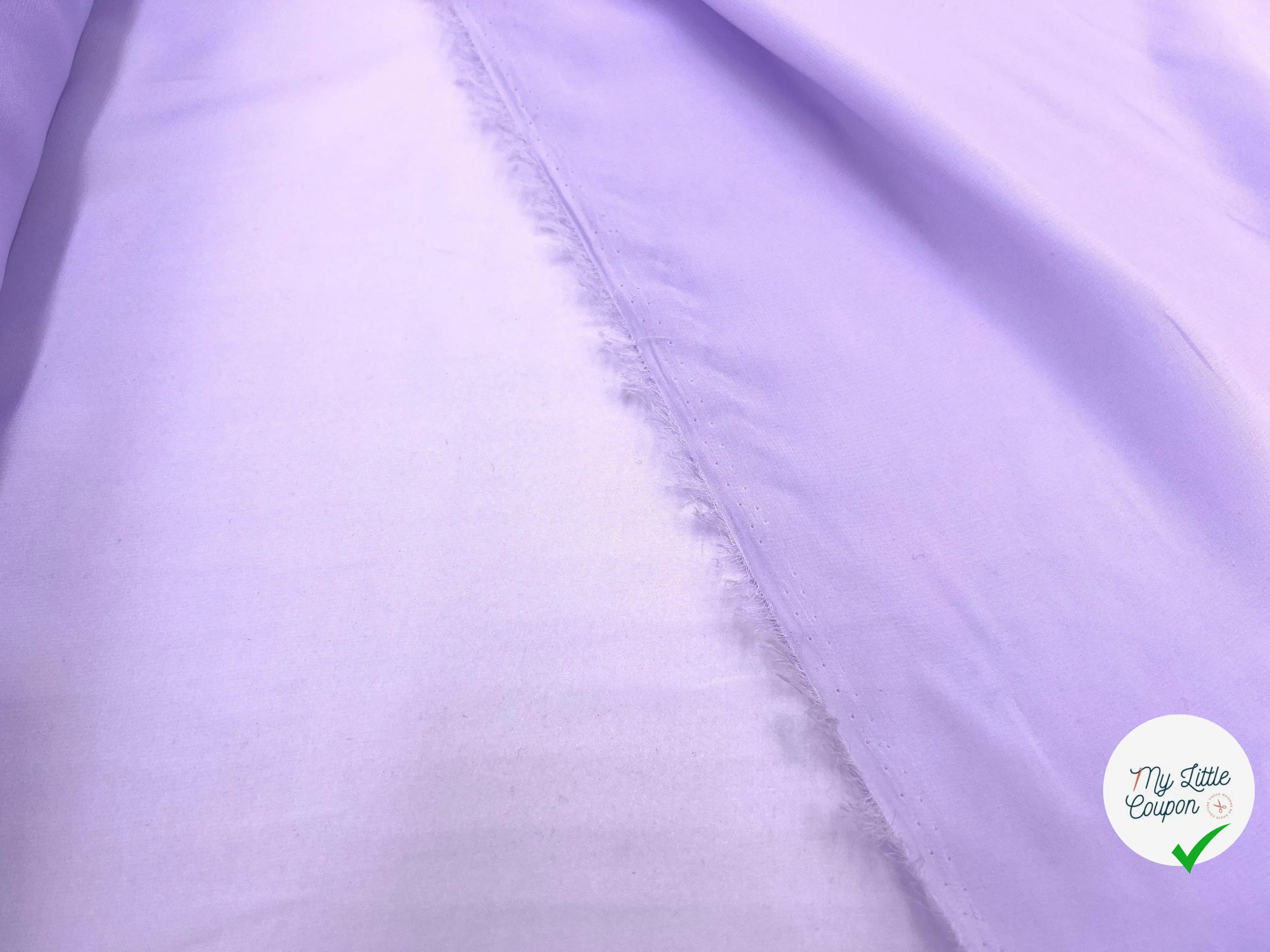 MOUSSELINE LILAS - My Little Coupon - tissu - coudre