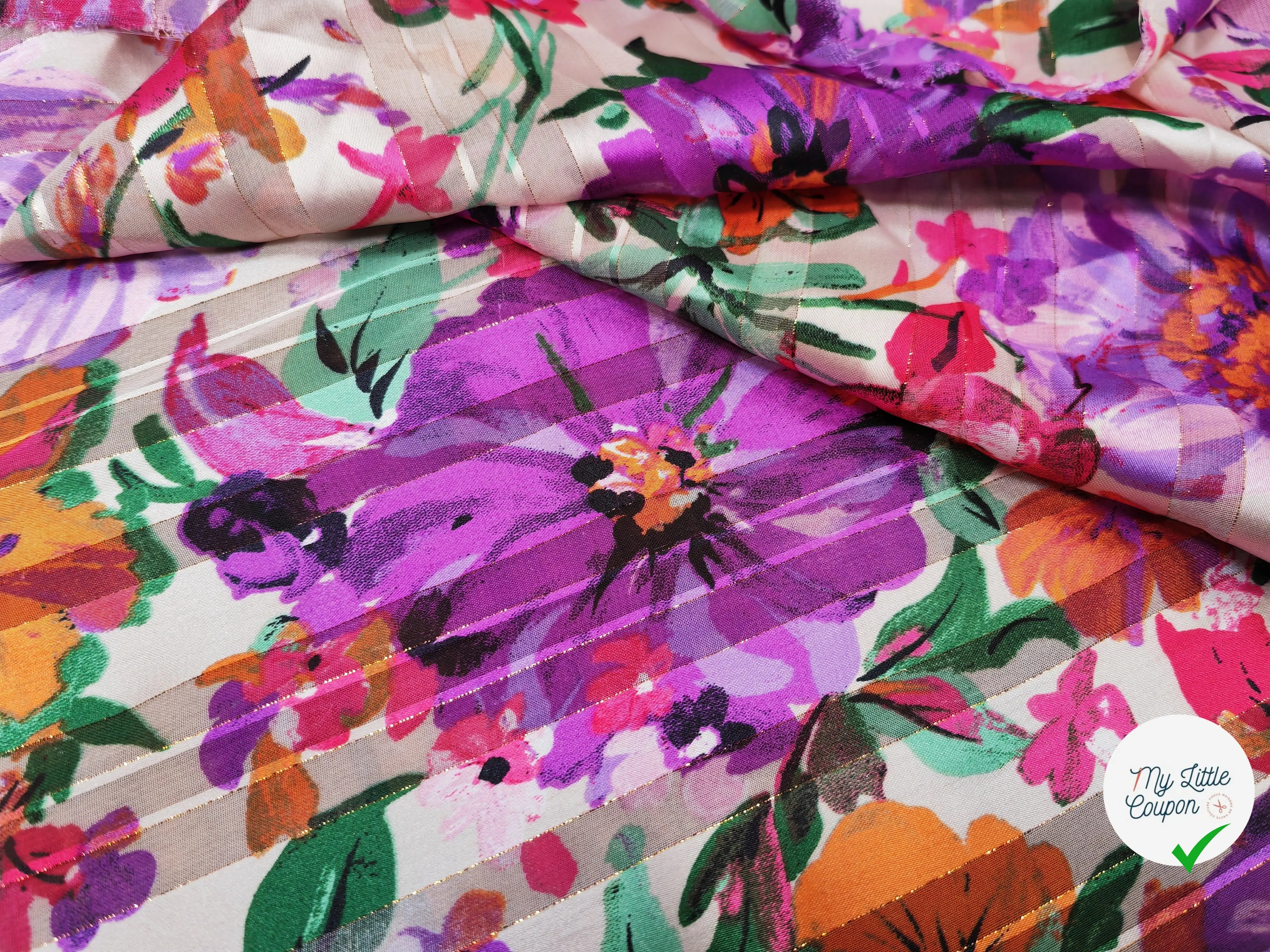 MOUSSELINE MAGNOLIA VIOLET - My Little Coupon