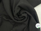 MAILLE OTTOMAN NOIRE - coupon de tissu de 3 mètres - My Little Coupon - tissu - coudre