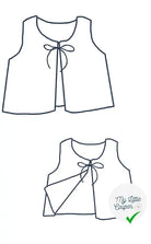 Marcel, patron de couture de gilet de berger - L'Enfant Roi - My Little Coupon