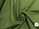 TOILE NATTÉE DE COTON LIN LOURDE VERT 56% COTON - My Little Coupon