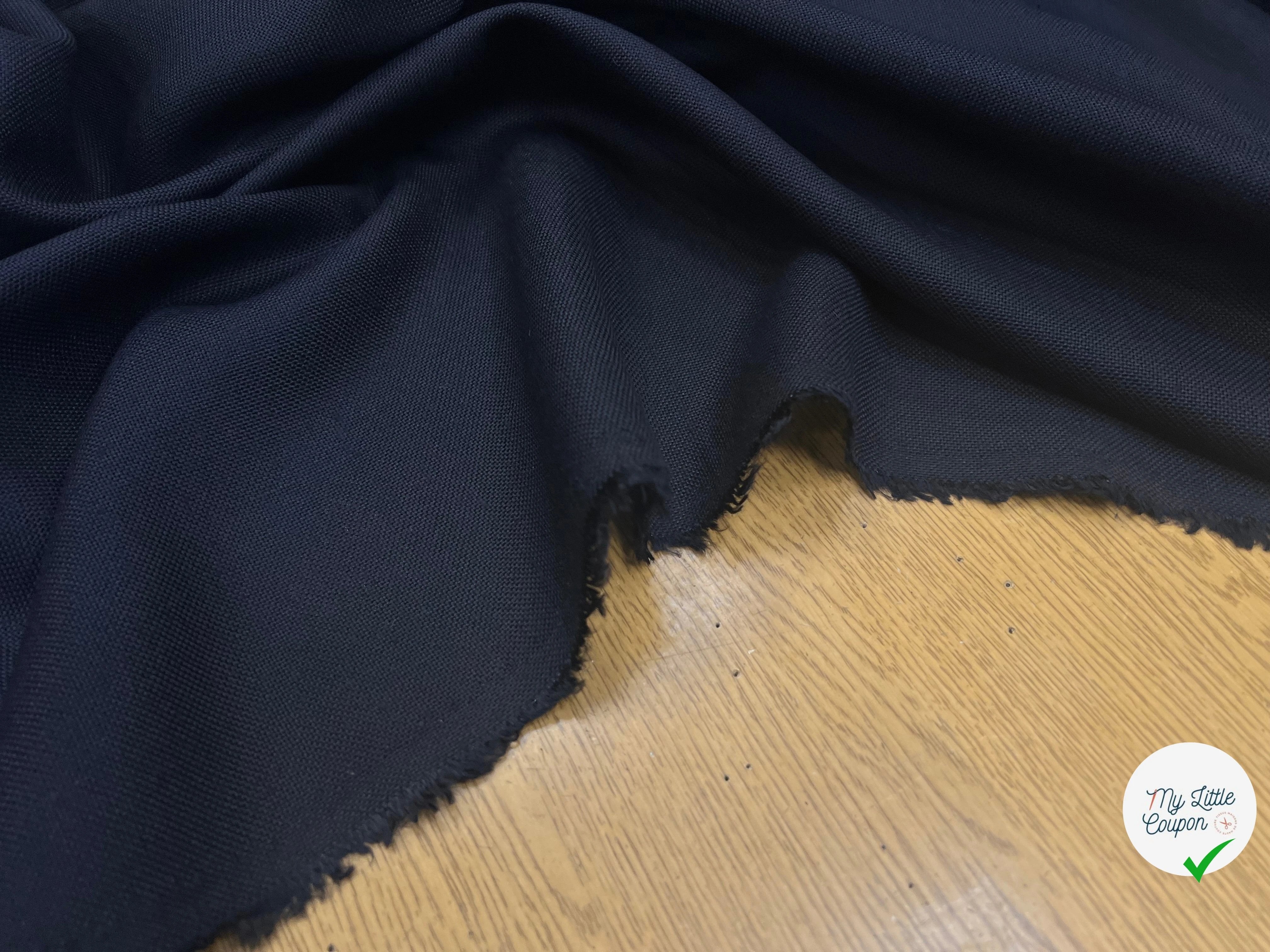 NATTE VISCOSE CANEVAS MARINE - My Little Coupon