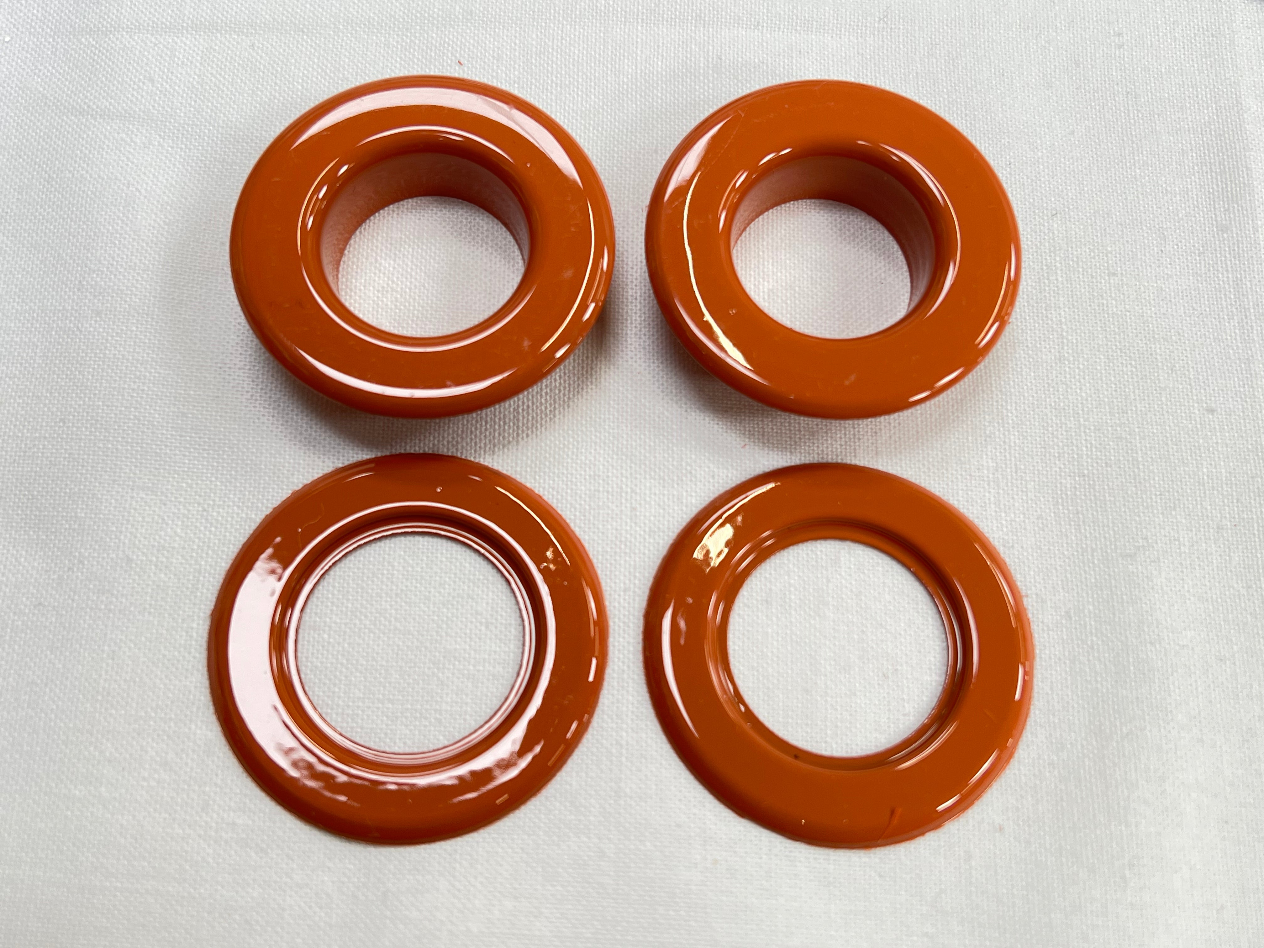 OEILLET A SERTIR ORANGE (lot de 2) - My Little Coupon