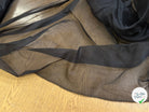 ORGANZA DE SOIE NOIR 30 - My Little Coupon