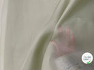 ORGANZA DE SOIE VERT AMANDE - My Little Coupon - tissu - coudre
