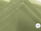 ORGANZA DE SOIE VERT AMANDE - My Little Coupon - tissu - coudre