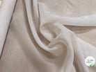 ORGANZA LÉGÈREMENT CREPÉ PALE - My Little Coupon