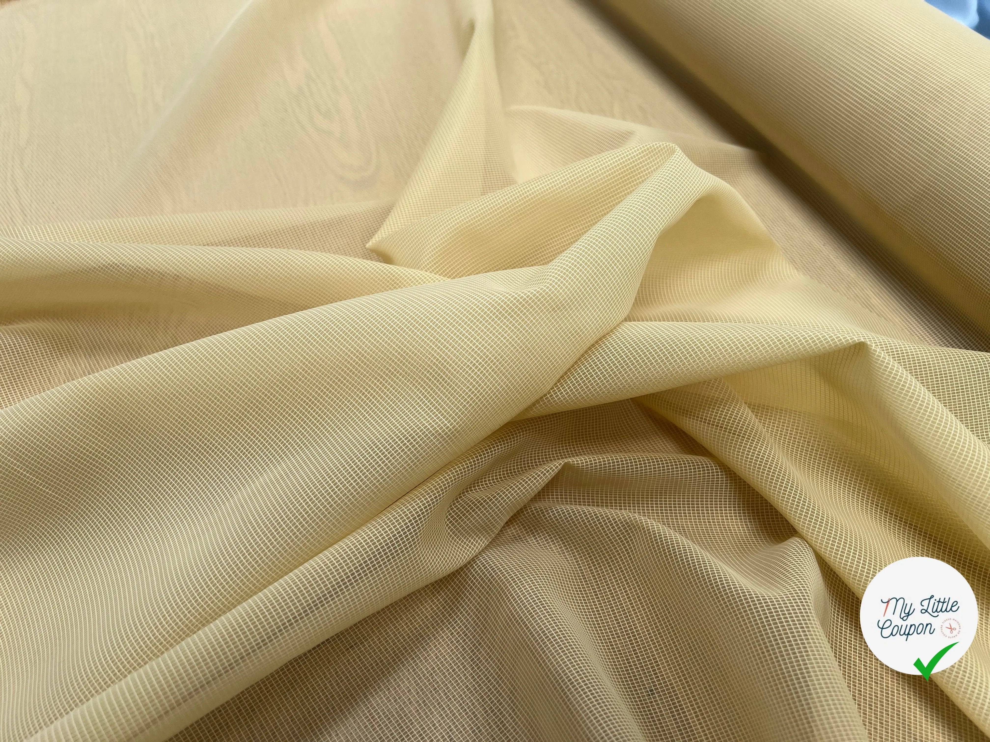 ORGANZA NYLON JAUNE POLEN - My Little Coupon