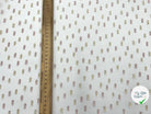 ORGANZA PROJECTION DE SPOTS MÉTALLISÉS DORÉS - My Little Coupon - tissu - coudre