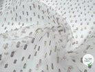 ORGANZA PROJECTION DE SPOTS MÉTALLISÉS DORÉS - My Little Coupon - tissu - coudre