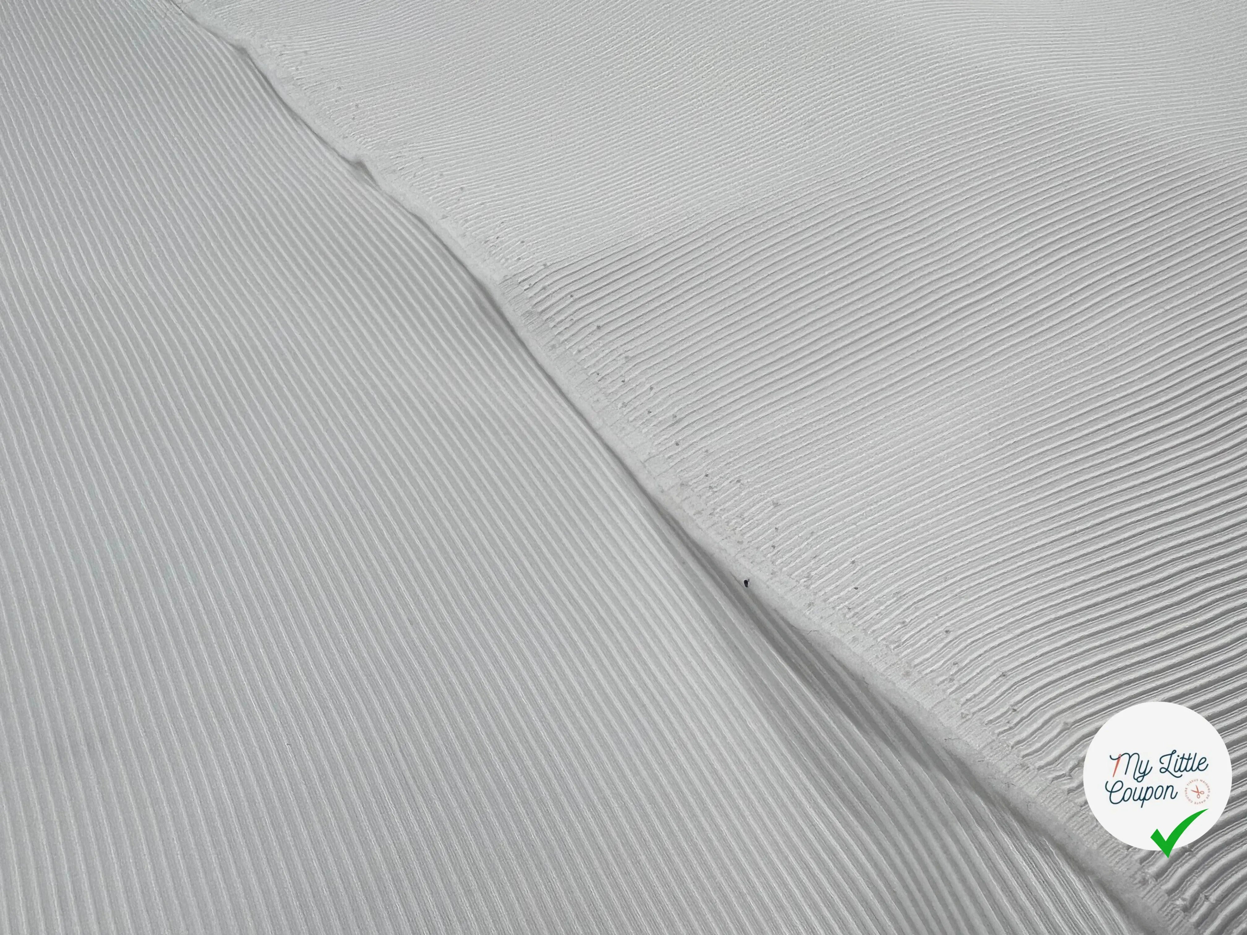 OTTOMAN BLANC - My Little Coupon - tissu - coudre