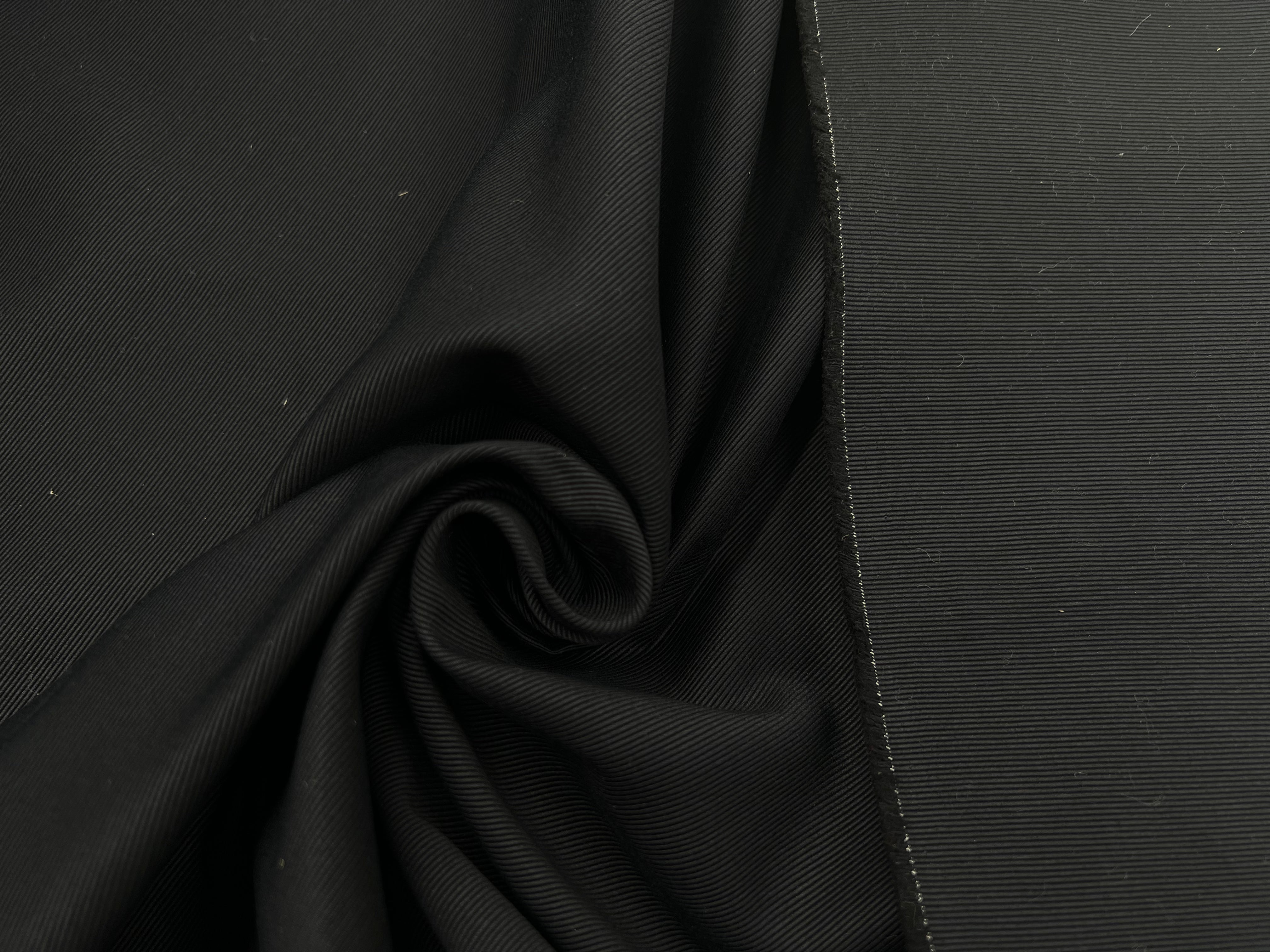 OTTOMAN NOIR POLYESTER MSO