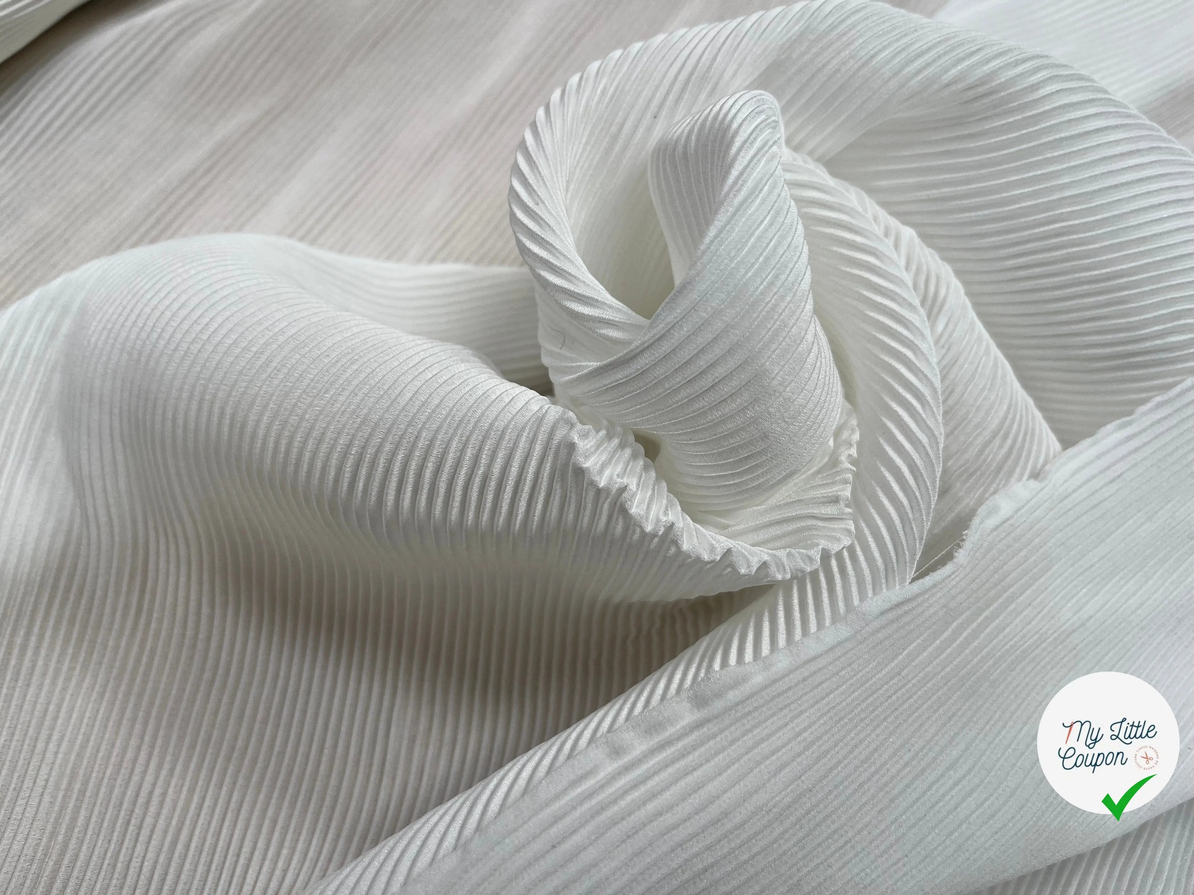 OTTOMAN ULTRA STRECH BLANC CASSÉ - My Little Coupon