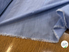 OXFORD DE COTON TRÈS FIN BLEU 150CM - My Little Coupon