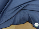 OXFORD DE LIN ET LAINE BLEU DENIM - My Little Coupon
