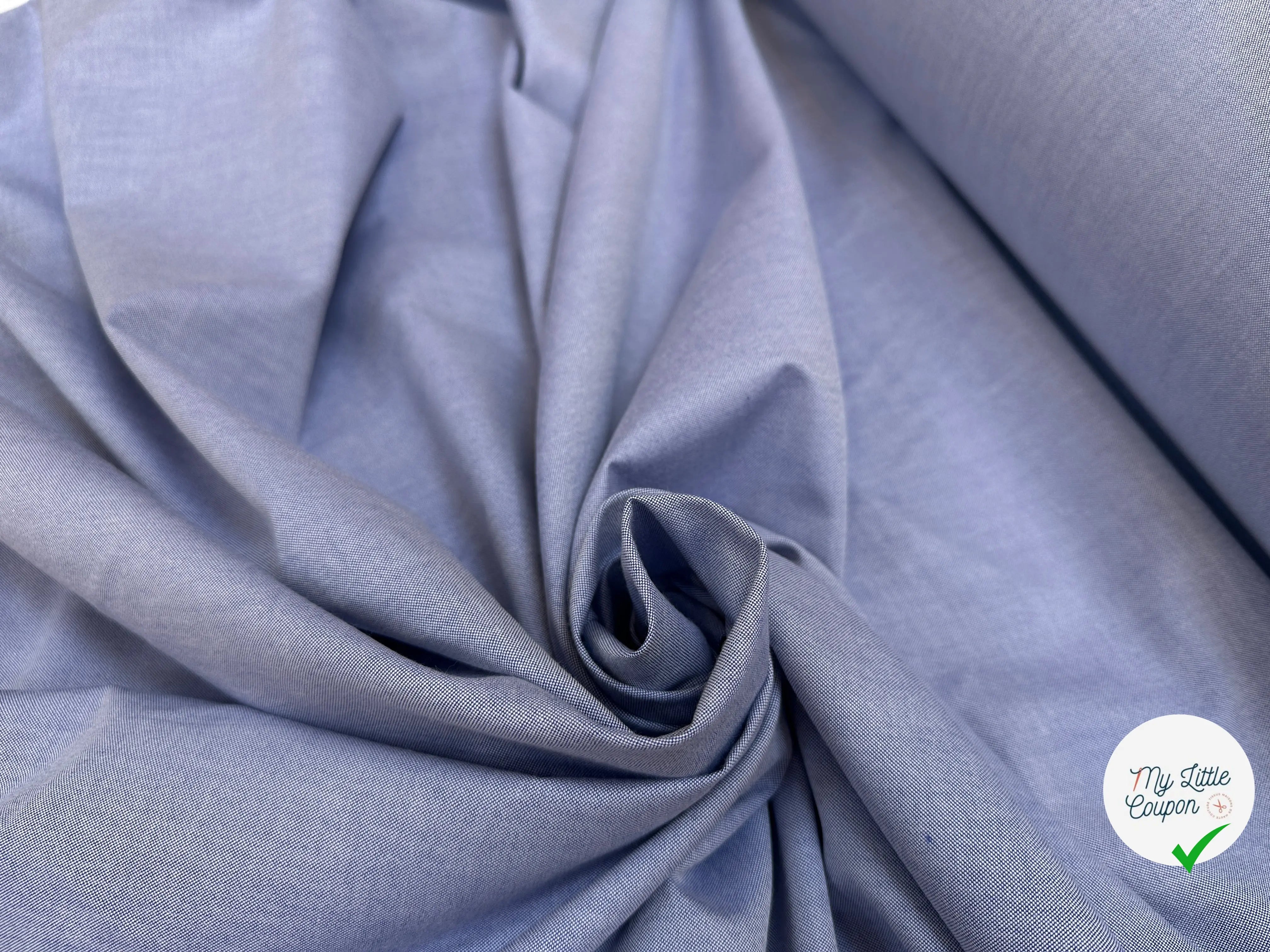 OXFORD ORIGINAL COTON ÉGYPTIEN QUALITÉ SUPÉRIEUR BLEU - My Little Coupon