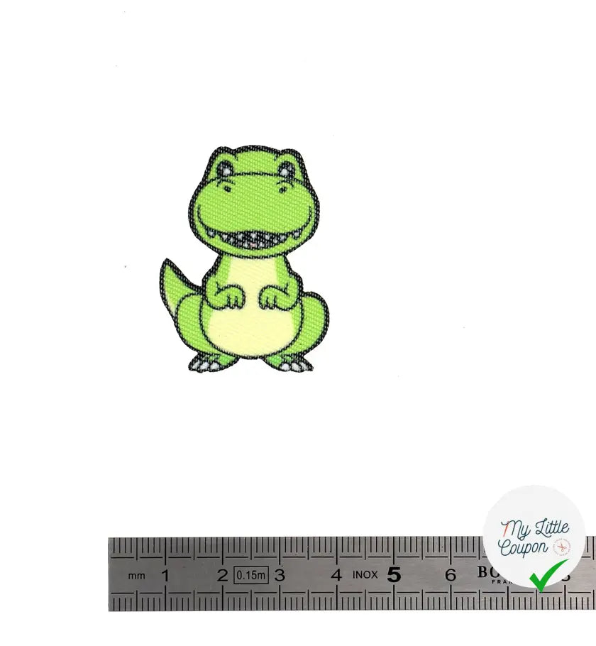PATCH THERMOCOLLANT MINIPATCHI - MODÈLE DINOSAURE - My Little Coupon