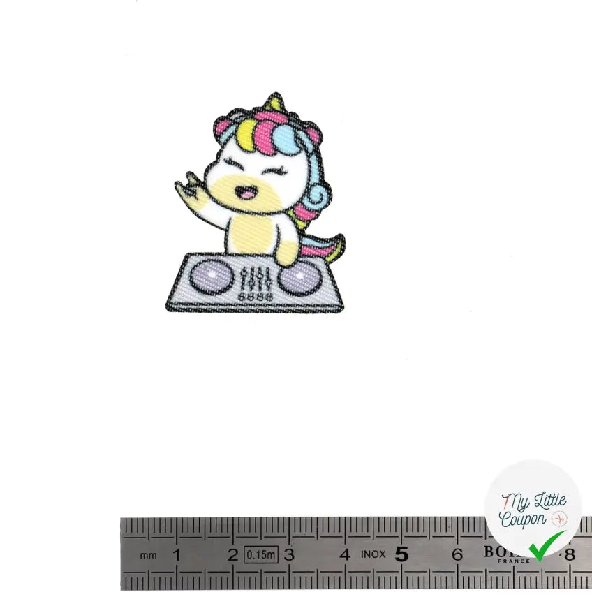 PATCH THERMOCOLLANT MINIPATCHI - MODÈLE LICORNE - My Little Coupon