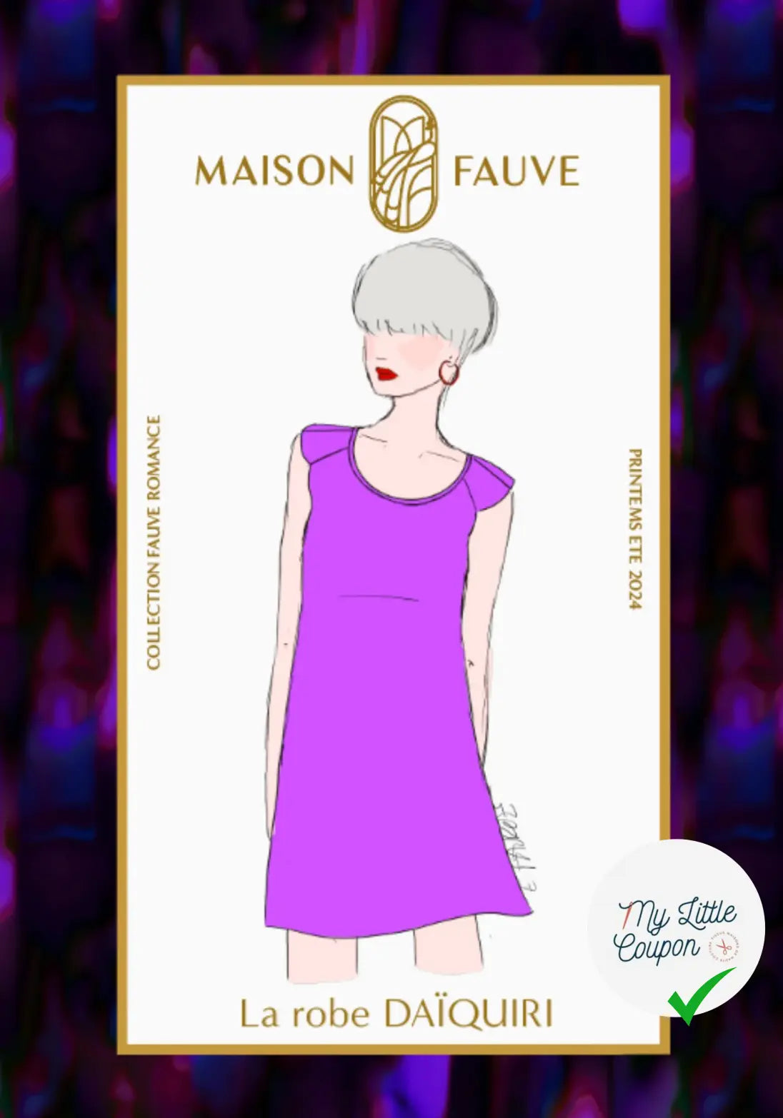 PATRON COUTURE ROBE, BLOUSE DAÏQUIRI - PATRON POCHETTE - My Little Coupon
