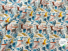 PERCALE COTON SIMBA BLEU PRINT - My Little Coupon