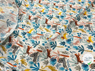 PERCALE COTON SIMBA BLEU PRINT - My Little Coupon