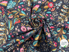 PERCALE DE COTON ANCOLIE ARDOISE - My Little Coupon