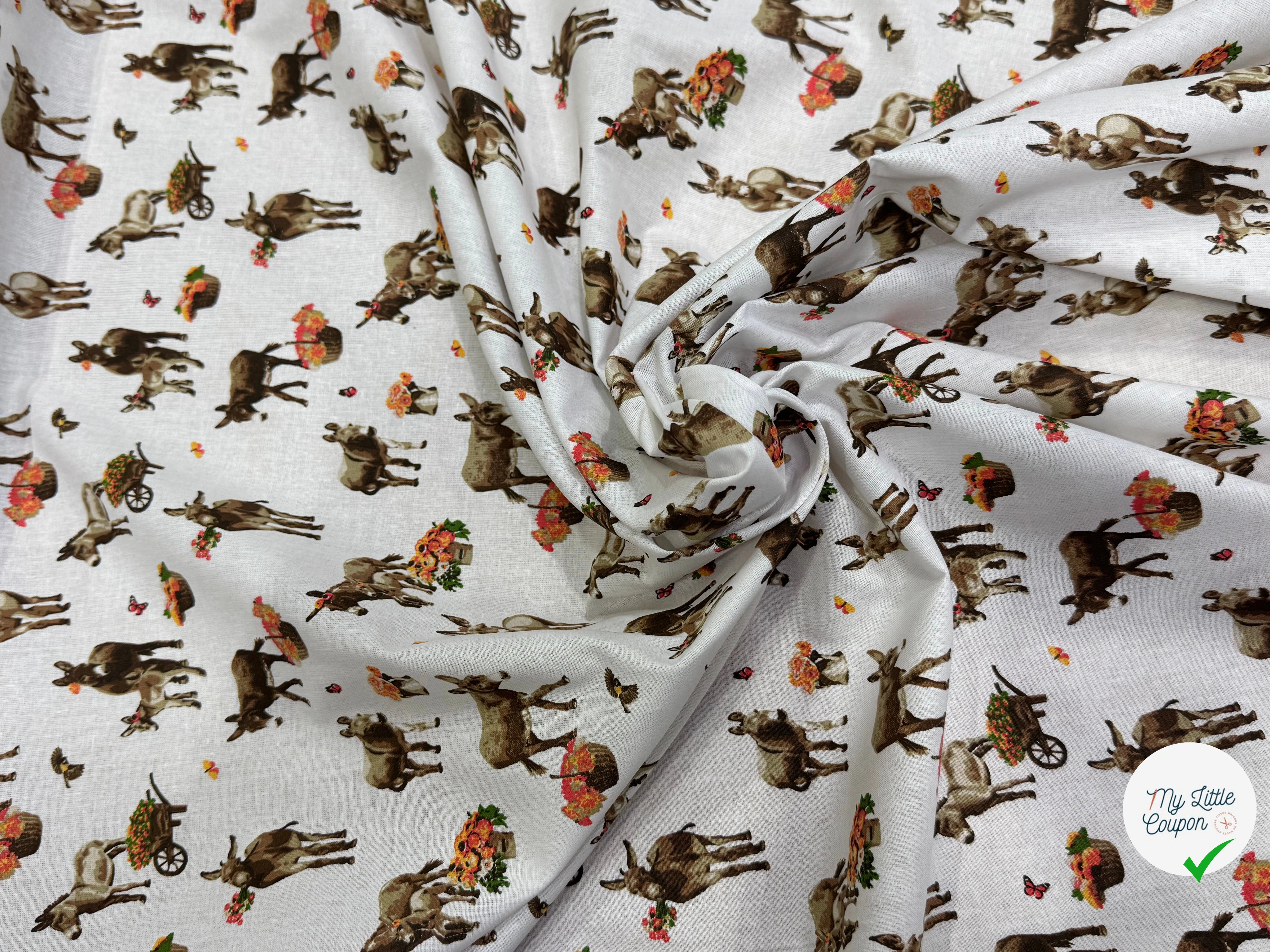 PERCALE DE COTON ANE BLANC 150 CM - My Little Coupon