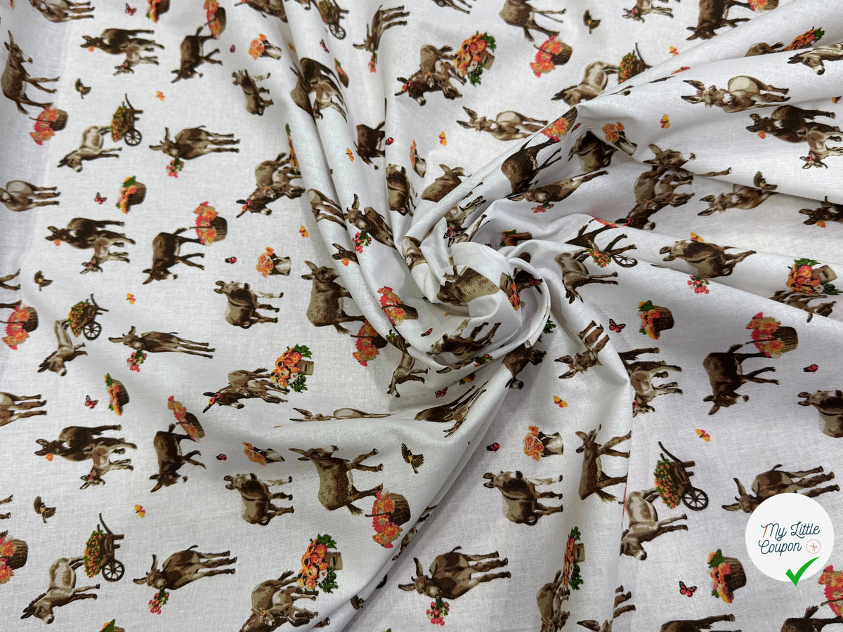 PERCALE DE COTON ANE BLANC 150 CM - My Little Coupon