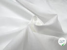 PERCALE DE COTON BLANCHE QUALITÉ SUPÉRIEURE - coupon de tissu de 3 mètres - My Little Coupon - tissu - coudre
