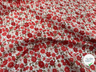 PERCALE DE COTON BOVARY ROUGE - My Little Coupon