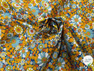 PERCALE DE COTON CHILL JAUNE BLEU 150 CM - My Little Coupon