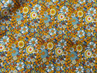 PERCALE DE COTON CHILL JAUNE BLEU 150 CM - My Little Coupon