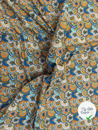 PERCALE DE COTON CHIMERE BLEU 150 CM - My Little Coupon