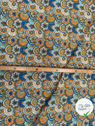 PERCALE DE COTON CHIMERE BLEU 150 CM - My Little Coupon