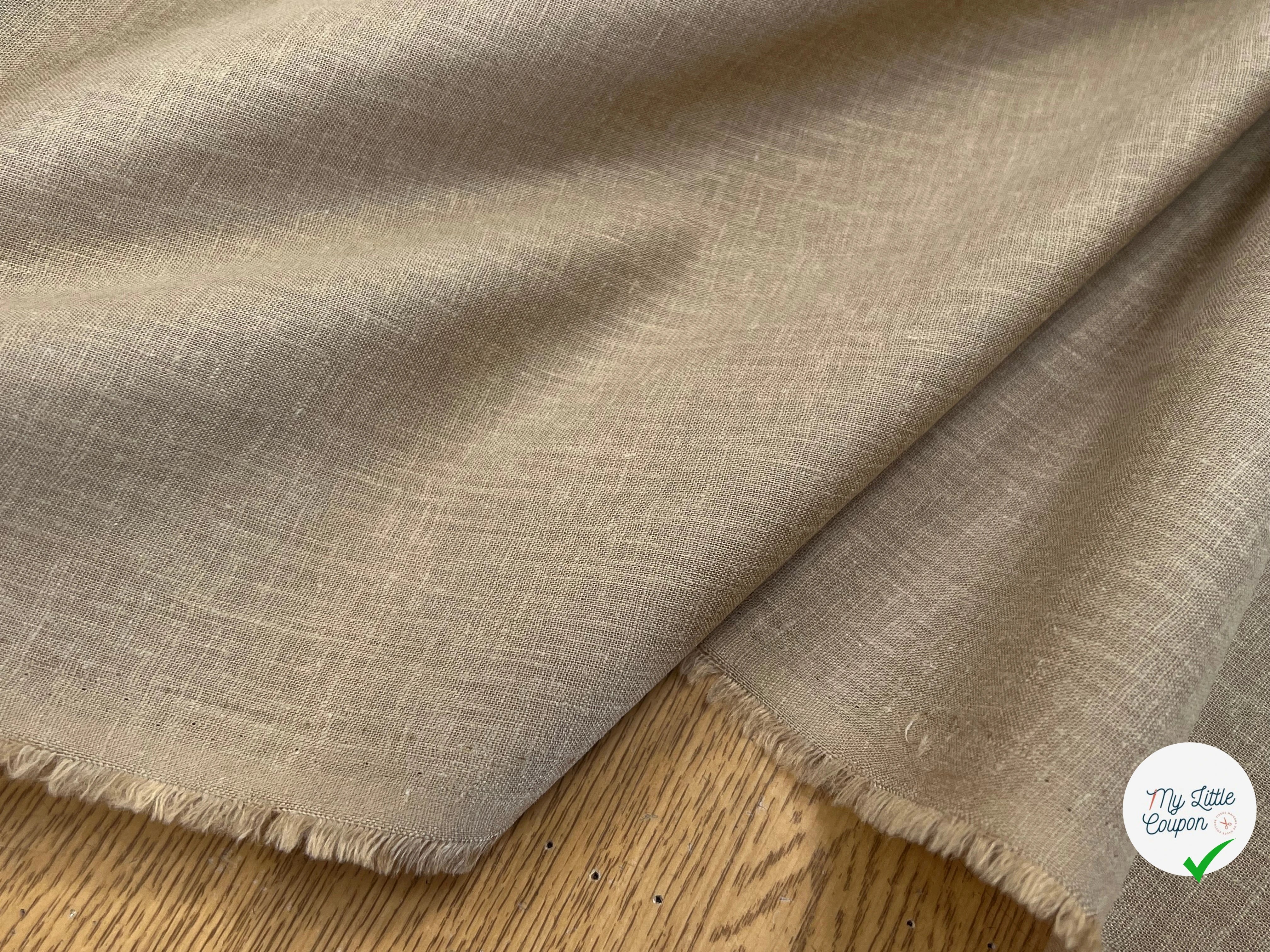 PERCALE DE COTON CHINTZÉ BEIGE - My Little Coupon