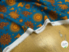 PERCALE DE COTON CHYPRE BLEU 150 CM - My Little Coupon
