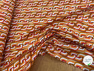 PERCALE DE COTON CLODETTE ORANGE 150 CM - My Little Coupon