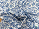 PERCALE DE COTON COBALT BLEU 150 CM - My Little Coupon