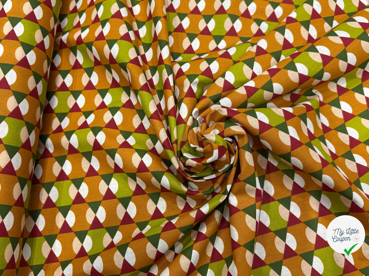 PERCALE DE COTON EPOPEE PEANUT 150 CM - My Little Coupon