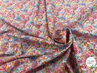 PERCALE DE COTON ESMERALDA BLANC BLEU 150 CM - My Little Coupon