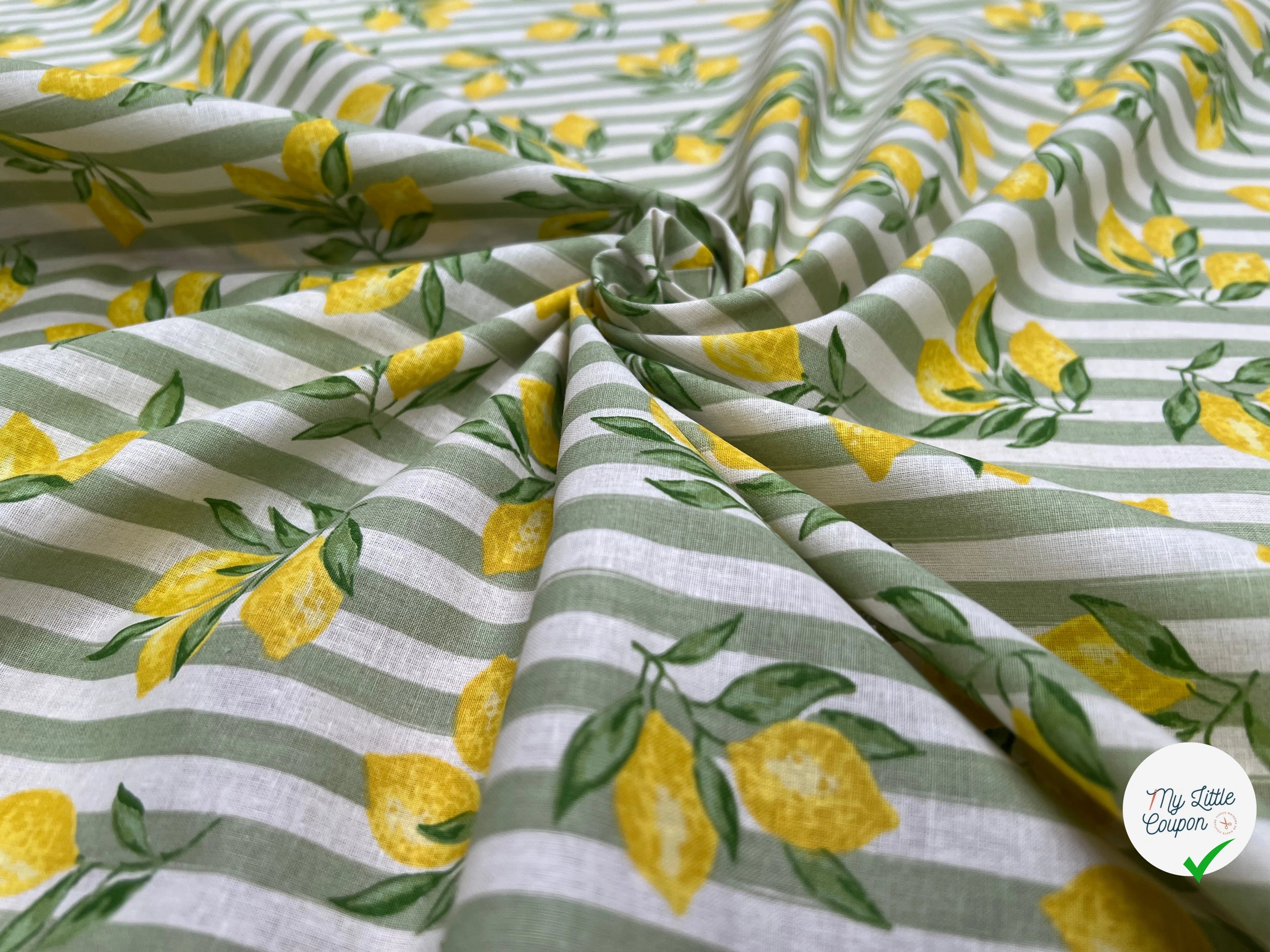 PERCALE DE COTON ETNA AMANDE 150 CM - My Little Coupon