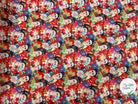 PERCALE DE COTON FELICIA ROUGE - My Little Coupon