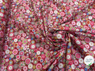 PERCALE DE COTON HINATA ROSE 150 CM - My Little Coupon