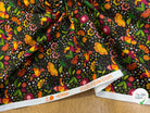 PERCALE DE COTON IGUAZU NOIR 150 CM - My Little Coupon