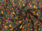 PERCALE DE COTON IGUAZU NOIR 150 CM - My Little Coupon